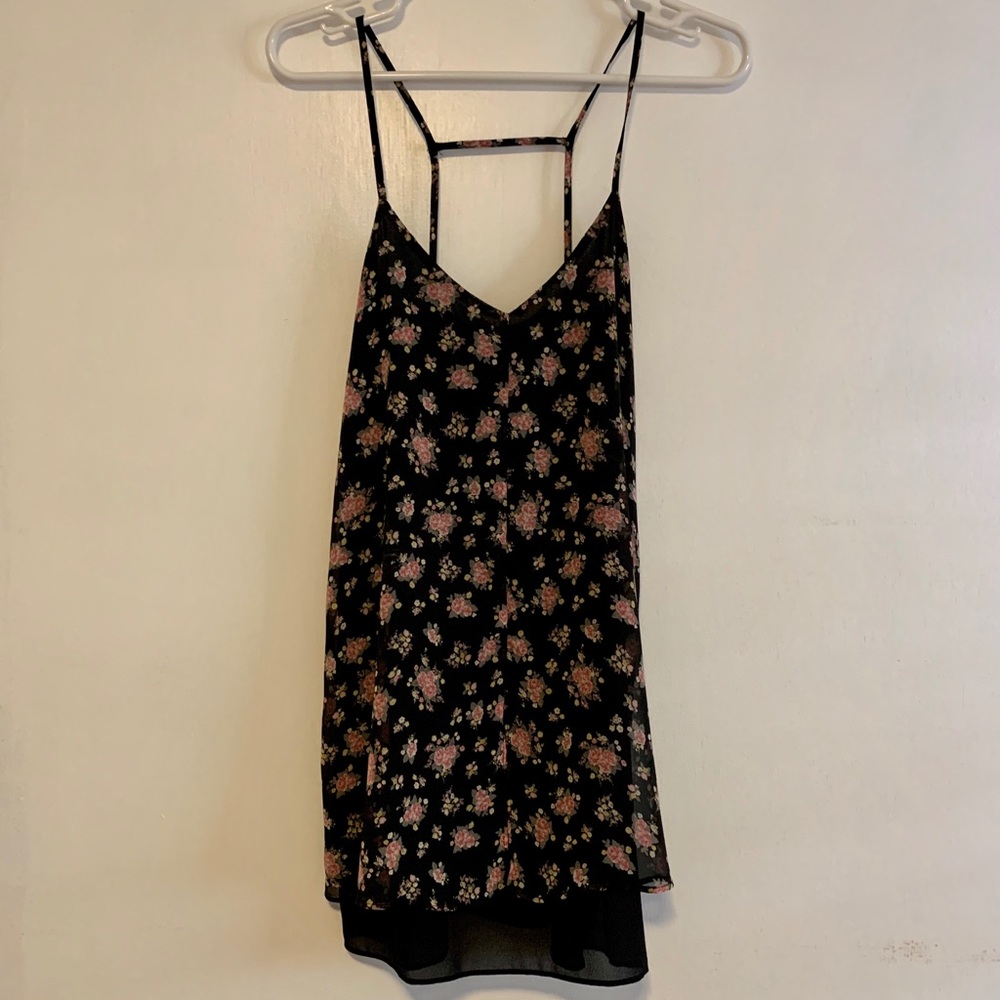 NWOT Floral tunic